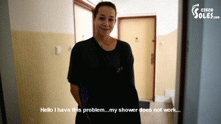 Her Shower Does Not Work